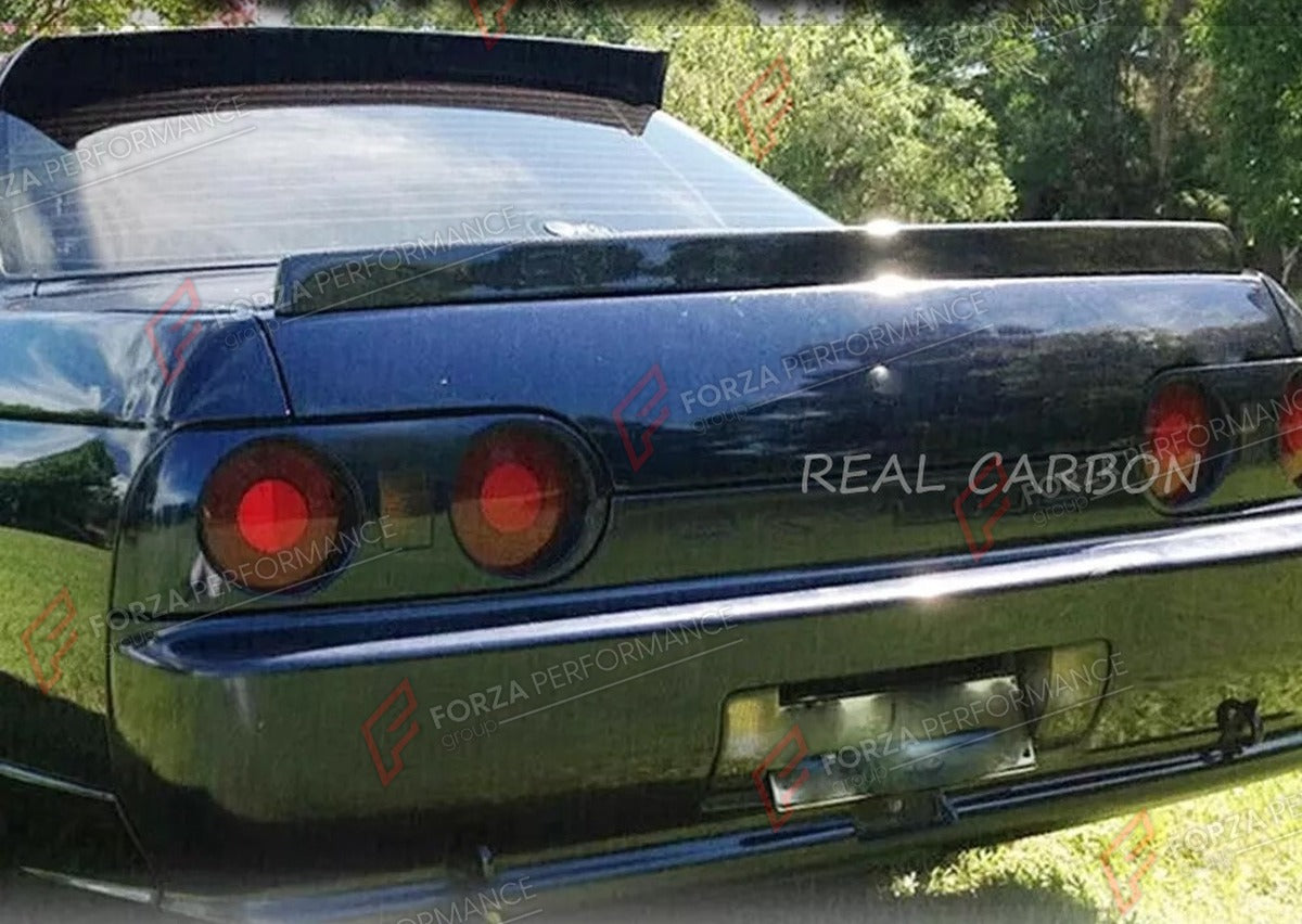 CARBON FIBER REAR SPOILER for NISSAN SKYLINE R32 GTR 1989 - 1994 FORZA PERFORMANCE Custom Fit
Set includes:

Rear Spoiler
Material: Carbon Fiber

NOTE: Professional installation is required.

Why “Contact Us for Pricing”?
We don’t display fixed prices because our goal is to offer you the most competitive deal possible. Product costs often decrease over time, and by requesting a quote, you’ll receive our most up-to-date price on market.

SECURED PAYMENT METHODS
PayPal (+4.4% fee)
Visa / Mastercard / American