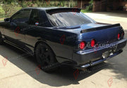 CARBON FIBER REAR SPOILER for NISSAN SKYLINE R32 GTR 1989 - 1994 FORZA PERFORMANCE Custom Fit
Set includes:

Rear Spoiler
Material: Carbon Fiber

NOTE: Professional installation is required.

Why “Contact Us for Pricing”?
We don’t display fixed prices because our goal is to offer you the most competitive deal possible. Product costs often decrease over time, and by requesting a quote, you’ll receive our most up-to-date price on market.

SECURED PAYMENT METHODS
PayPal (+4.4% fee)
Visa / Mastercard / American