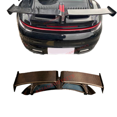 CARBON FIBER REAR SPOILER for PORSCHE 911 992.1 CARRERA S 2019 - 2025

Set includes:

Rear Spoiler

Material: Carbon Fiber

NOTE: Professional installation is required. Need to deactivate automatic tailgate lift up