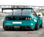 CARBON FIBER REAR SPOILER WING for FORD MUSTANG S550 2015 – 2023