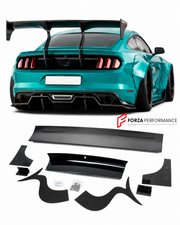 CARBON FIBER REAR SPOILER WING for FORD MUSTANG S550 2015 – 2023