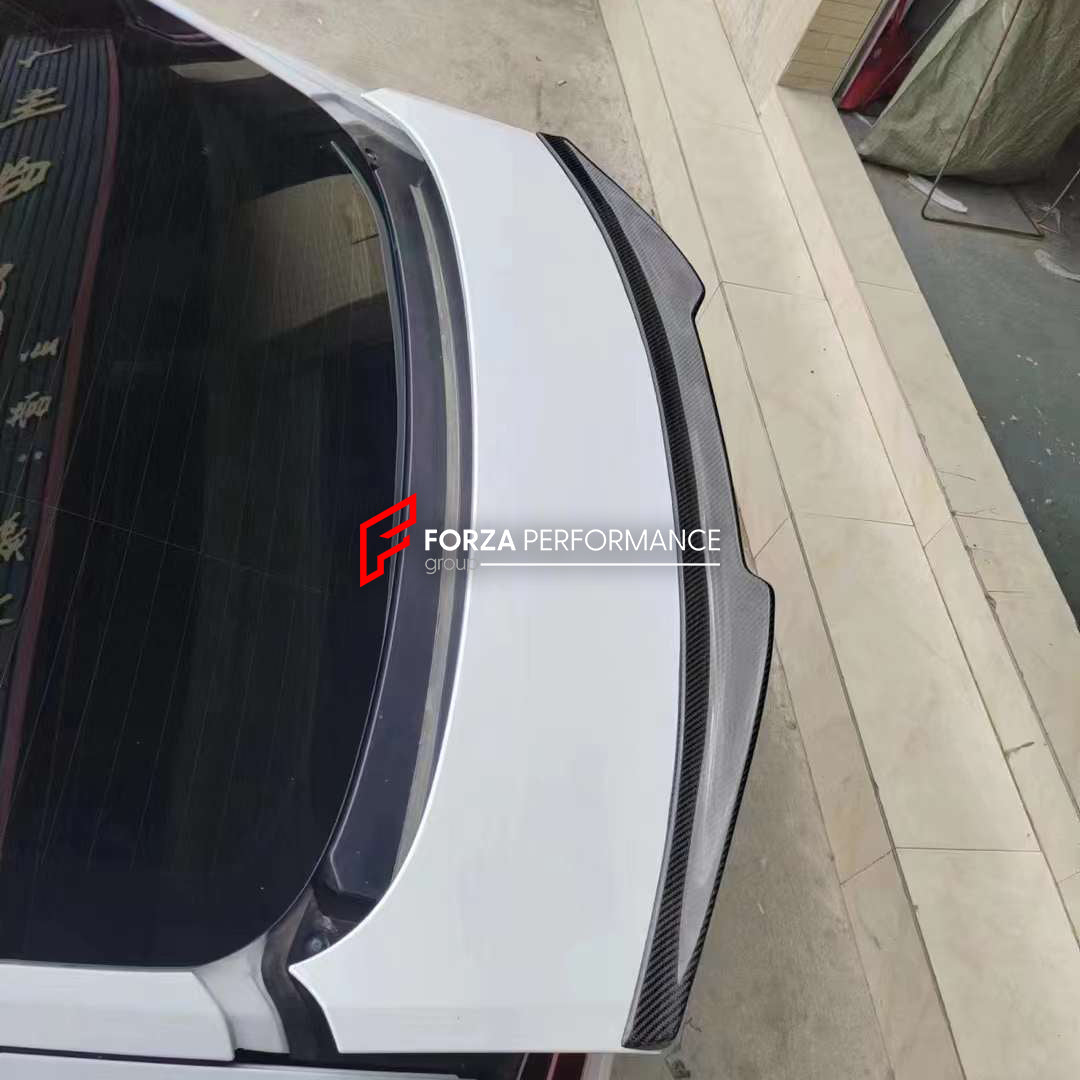 CARBON FIBER REAR SPOILER WING for PORSCHE PANAMERA 971 2017 - 2023  Set include:   Rear Spoiler