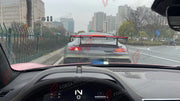 CARBON FIBER REAR SPOILER WING with LED for MERCEDES BENZ AMG GT GTS GTC GTR C190 2015 - 2021 Forza Performance custom fit buy carbon fiber rear spoiler wing with led