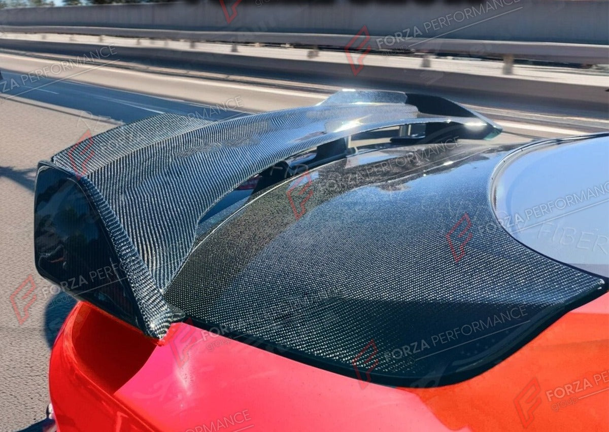 CARBON FIBER REAR WING SPOILER for FORD MUSTANG DARK HORSE 2024 - 2025 FORZA PERFORMANCE Custom Fit
Set includes:

Rear Wing Spoiler
Material: Carbon Fiber

NOTE: Professional installation is required.

Why “Contact Us for Pricing”?
We don’t display fixed prices because our goal is to offer you the most competitive deal possible. Product costs often decrease over time, and by requesting a quote, you’ll receive our most up-to-date price on market.

SECURED PAYMENT METHODS
PayPal (+4.4% fee)
Visa / Mastercard