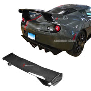 CARBON FIBER REAR WING SPOILER for LOTUS EVORA S 400 410 GT430 COUPE 2010 - 2016 FORZA PERFORMANCE Custom Fit
Set includes:

Rear Wing Spoiler
Material: Carbon Fiber

NOTE: Professional installation is required.

Why “Contact Us for Pricing”?
We don’t display fixed prices because our goal is to offer you the most competitive deal possible. Product costs often decrease over time, and by requesting a quote, you’ll receive our most up-to-date price on market.

SECURED PAYMENT METHODS
PayPal (+4.4% fee)
Visa / 