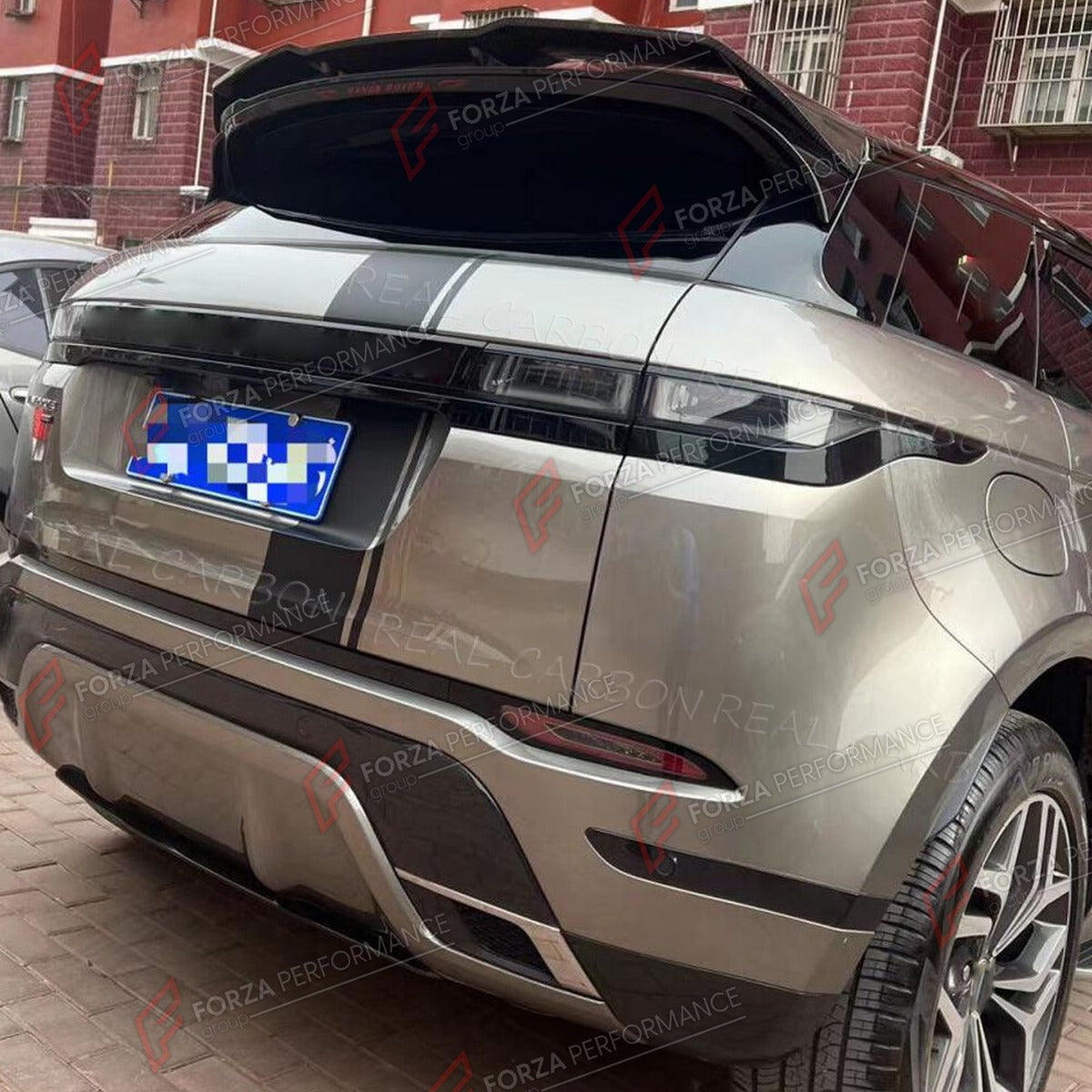 CARBON FIBER ROOF SPOILER for LAND ROVER RANGE ROVER EVOQUE 2020 - 2022 FORZA PERFORMANCE Custom Fit
Set includes:

Roof Spoiler
Material: Carbon Fiber

NOTE: Professional installation is required.

Why “Contact Us for Pricing”?
We don’t display fixed prices because our goal is to offer you the most competitive deal possible. Product costs often decrease over time, and by requesting a quote, you’ll receive our most up-to-date price on market.

SECURED PAYMENT METHODS
PayPal (+4.4% fee)
Visa / Mastercard / A