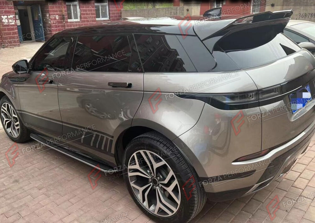 CARBON FIBER ROOF SPOILER for LAND ROVER RANGE ROVER EVOQUE 2020 - 2022 FORZA PERFORMANCE Custom Fit
Set includes:

Roof Spoiler
Material: Carbon Fiber

NOTE: Professional installation is required.

Why “Contact Us for Pricing”?
We don’t display fixed prices because our goal is to offer you the most competitive deal possible. Product costs often decrease over time, and by requesting a quote, you’ll receive our most up-to-date price on market.

SECURED PAYMENT METHODS
PayPal (+4.4% fee)
Visa / Mastercard / A