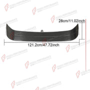 CARBON FIBER ROOF SPOILER for VOLKSWAGEN GOLF 8 MK8 GTI R 2020+ FORZA PERFORMANCE Custom Fit
Set includes:

Roof Spoiler
Material: Carbon Fiber

NOTE: Professional installation is required.

Why “Contact Us for Pricing”?
We don’t display fixed prices because our goal is to offer you the most competitive deal possible. Product costs often decrease over time, and by requesting a quote, you’ll receive our most up-to-date price on market.

SECURED PAYMENT METHODS
PayPal (+4.4% fee)
Visa / Mastercard / American 