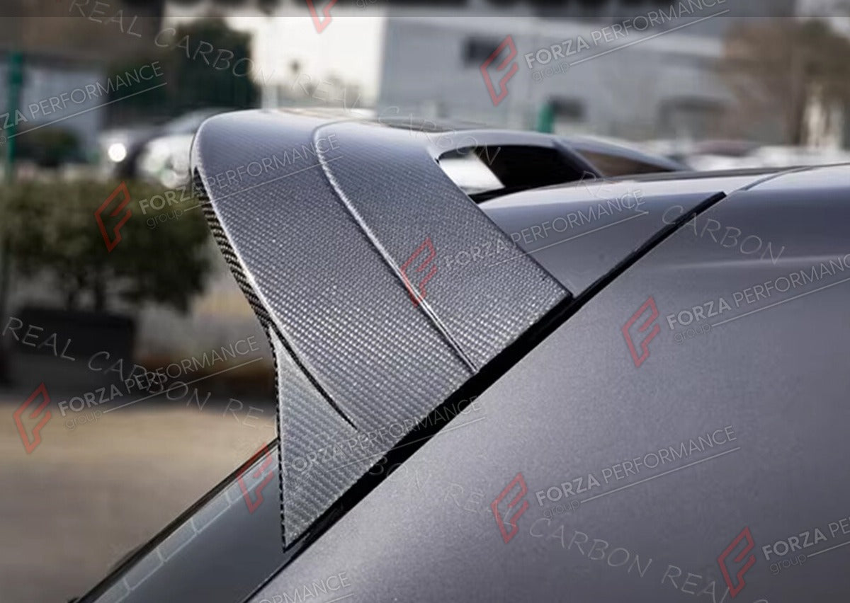 CARBON FIBER ROOF SPOILER for VOLKSWAGEN GOLF 8 MK8 GTI R 2020+ FORZA PERFORMANCE Custom Fit
Set includes:

Roof Spoiler
Material: Carbon Fiber

NOTE: Professional installation is required.

Why “Contact Us for Pricing”?
We don’t display fixed prices because our goal is to offer you the most competitive deal possible. Product costs often decrease over time, and by requesting a quote, you’ll receive our most up-to-date price on market.

SECURED PAYMENT METHODS
PayPal (+4.4% fee)
Visa / Mastercard / American 