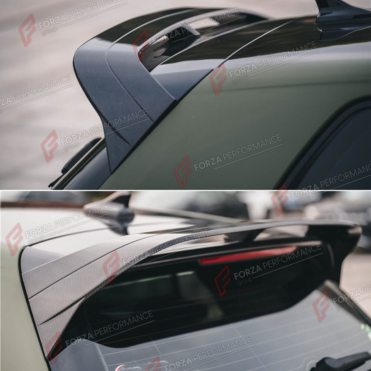 CARBON FIBER ROOF SPOILER for VOLKSWAGEN GOLF 8 MK8 GTI R 2020+ FORZA PERFORMANCE Custom Fit
Set includes:

Roof Spoiler
Material: Carbon Fiber

NOTE: Professional installation is required.

Why “Contact Us for Pricing”?
We don’t display fixed prices because our goal is to offer you the most competitive deal possible. Product costs often decrease over time, and by requesting a quote, you’ll receive our most up-to-date price on market.

SECURED PAYMENT METHODS
PayPal (+4.4% fee)
Visa / Mastercard / American 