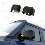 CARBON FIBER SIDE MIRROR COVERS for LAND ROVER DEFENDER 90 110 130 L663 2020+

Set includes:
Side Mirror Covers

Material: Carbon Fiber (Can be made in Forged Carbon pattern)

NOTE: Professional installation is required.