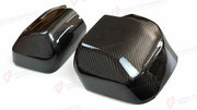 CARBON FIBER SIDE MIRROR COVERS for LAND ROVER DEFENDER 90 110 130 L663 2020+

Set includes:
Side Mirror Covers

Material: Carbon Fiber (Can be made in Forged Carbon pattern)

NOTE: Professional installation is required.