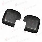 CARBON FIBER SIDE MIRROR COVERS for LAND ROVER DEFENDER 90 110 130 L663 2020+

Set includes:
Side Mirror Covers

Material: Carbon Fiber (Can be made in Forged Carbon pattern)

NOTE: Professional installation is required.