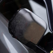 CARBON FIBER SIDE MIRROR COVERS for LAND ROVER DEFENDER 90 110 130 L663 2020+

Set includes:
Side Mirror Covers

Material: Carbon Fiber (Can be made in Forged Carbon pattern)

NOTE: Professional installation is required.