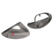 CARBON FIBER SIDE MIRROR COVERS for PORSCHE CAYENNE E3 9Y 2023+ Forza Performance Custom fit
Set includes:

Side Mirror Covers (LHD left hand drive only)
Material: Carbon Fiber

NOTE: Professional installation is required.