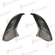 CARBON FIBER SIDE MIRROR COVERS for PORSCHE TAYCAN TURBO S 2019 - 2024 FORZA PERFORMANCE Custom Fit
Set includes:

Side Mirror Covers
Material: Carbon Fiber

NOTE: Professional installation is required.

Why “Contact Us for Pricing”?
We don’t display fixed prices because our goal is to offer you the most competitive deal possible. Product costs often decrease over time, and by requesting a quote, you’ll receive our most up-to-date price on market.

SECURED PAYMENT METHODS
PayPal (+4.4% fee)
Visa / Mastercar