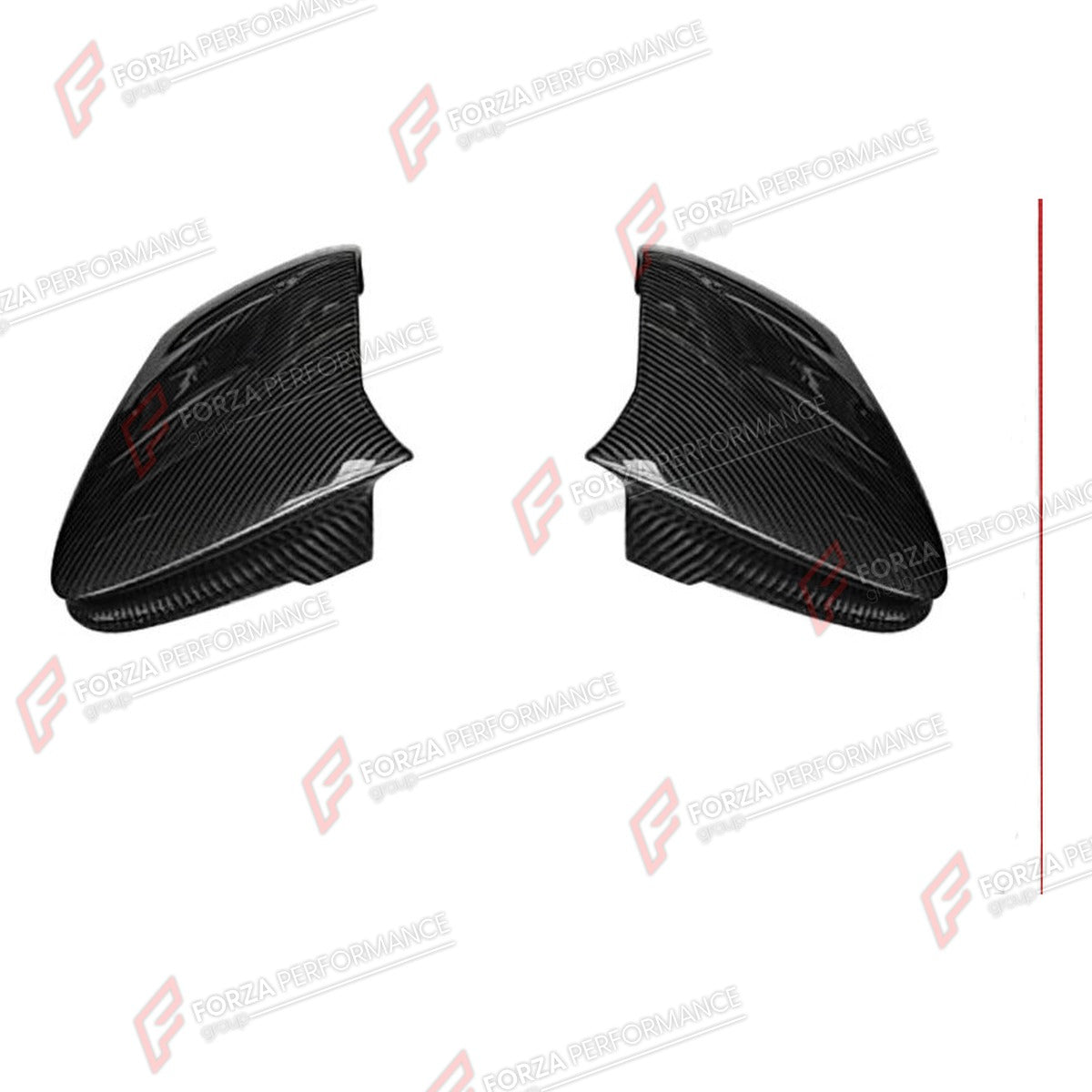 CARBON FIBER SIDE MIRROR COVERS for PORSCHE TAYCAN TURBO S 2019 - 2024 FORZA PERFORMANCE Custom Fit
Set includes:

Side Mirror Covers
Material: Carbon Fiber

NOTE: Professional installation is required.

Why “Contact Us for Pricing”?
We don’t display fixed prices because our goal is to offer you the most competitive deal possible. Product costs often decrease over time, and by requesting a quote, you’ll receive our most up-to-date price on market.

SECURED PAYMENT METHODS
PayPal (+4.4% fee)
Visa / Mastercar