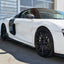 CARBON FIBER SIDE SKIRTS for AUDI R8 V8 V10 2008 - 2015 FORZA PERFORMANCE Custom Fit
Set includes:

Side Skirts
Material: Carbon Fiber

NOTE: Professional installation is required.

Why “Contact Us for Pricing”?
We don’t display fixed prices because our goal is to offer you the most competitive deal possible. Product costs often decrease over time, and by requesting a quote, you’ll receive our most up-to-date price on market.

SECURED PAYMENT METHODS
PayPal (+4.4% fee)
Visa / Mastercard / American Express (