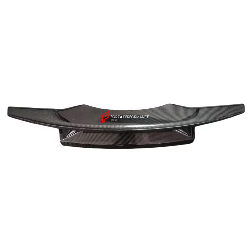 CARBON FIBER REAR SPOILER for JAGUAR F-TYPE 2013 - 2018
Set includes:
Rear Spoiler
Material: Real Carbon Fiber
Note: Professional installation is required.