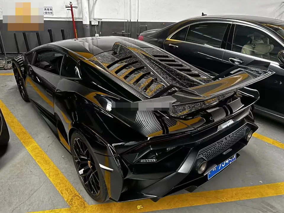 CARBON FIBER REAR SPOILER for LAMBORGINI HURACAN LP580 LP610 EVO  Set include:   Rear Spoiler Material: Dry carbon fiber