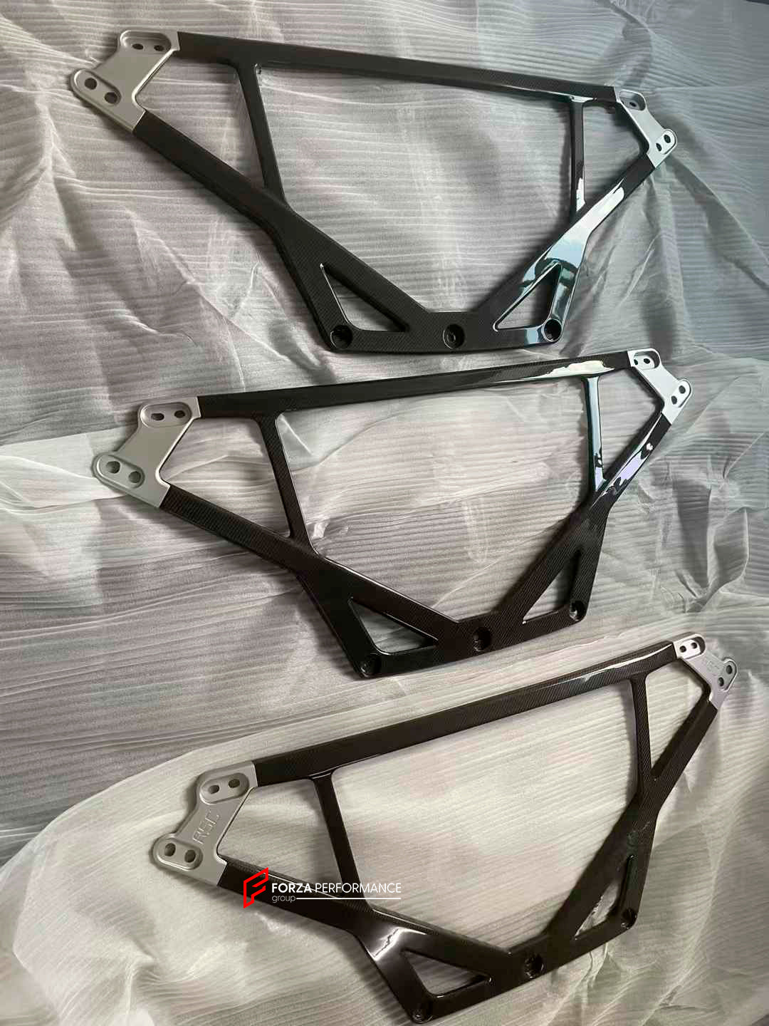 FORZA PERFORMANCE CARBON FIBER STRUT BRACE for BMW G8X M2 M3 M4 custom fit OEM 51617885847 replace
