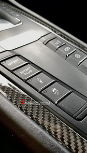 DRY CARBON INTERIOR KIT for PORSCHE 718 982 BOXSTER CAYMAN 2016+

Set includes:

Dashboard Trim
Doors Trim
Central Console Trim
Light Control Trim

Material: Carbon Fiber

CONTACT US FOR PRICING