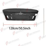 CARBON FIBER TRUNK LID for BMW 3 SERIES E46 330I 325I M3 1999 - 2006 FORZA PERFORMANCE Custom Fit
Set includes:

Trunk Lid
Material: Carbon Fiber

NOTE: Professional installation is required.

Why “Contact Us for Pricing”?
We don’t display fixed prices because our goal is to offer you the most competitive deal possible. Product costs often decrease over time, and by requesting a quote, you’ll receive our most up-to-date price on market.

SECURED PAYMENT METHODS
PayPal (+4.4% fee)
Visa / Mastercard / America