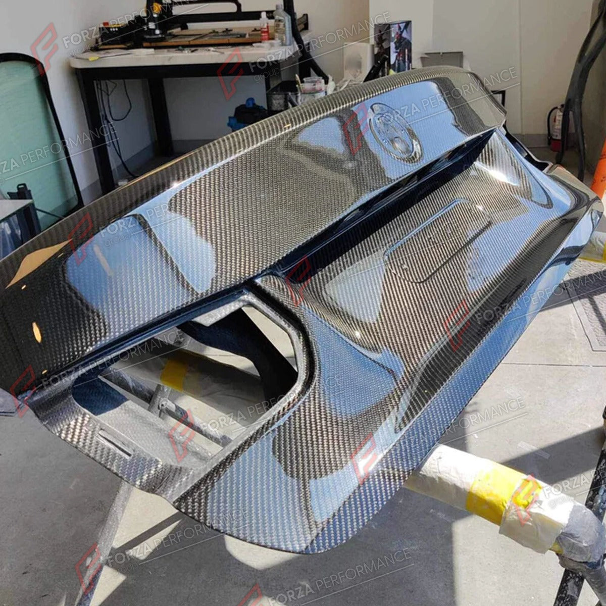 CARBON FIBER TRUNK LID for BMW 3 SERIES F30 M3 F80 2012 - 2018 FORZA PERFORMANCE Custom Fit
Set includes:

Trunk Lid
Material: Carbon Fiber

NOTE: Professional installation is required.

Why “Contact Us for Pricing”?
We don’t display fixed prices because our goal is to offer you the most competitive deal possible. Product costs often decrease over time, and by requesting a quote, you’ll receive our most up-to-date price on market.

SECURED PAYMENT METHODS
PayPal (+4.4% fee)
Visa / Mastercard / American Expr