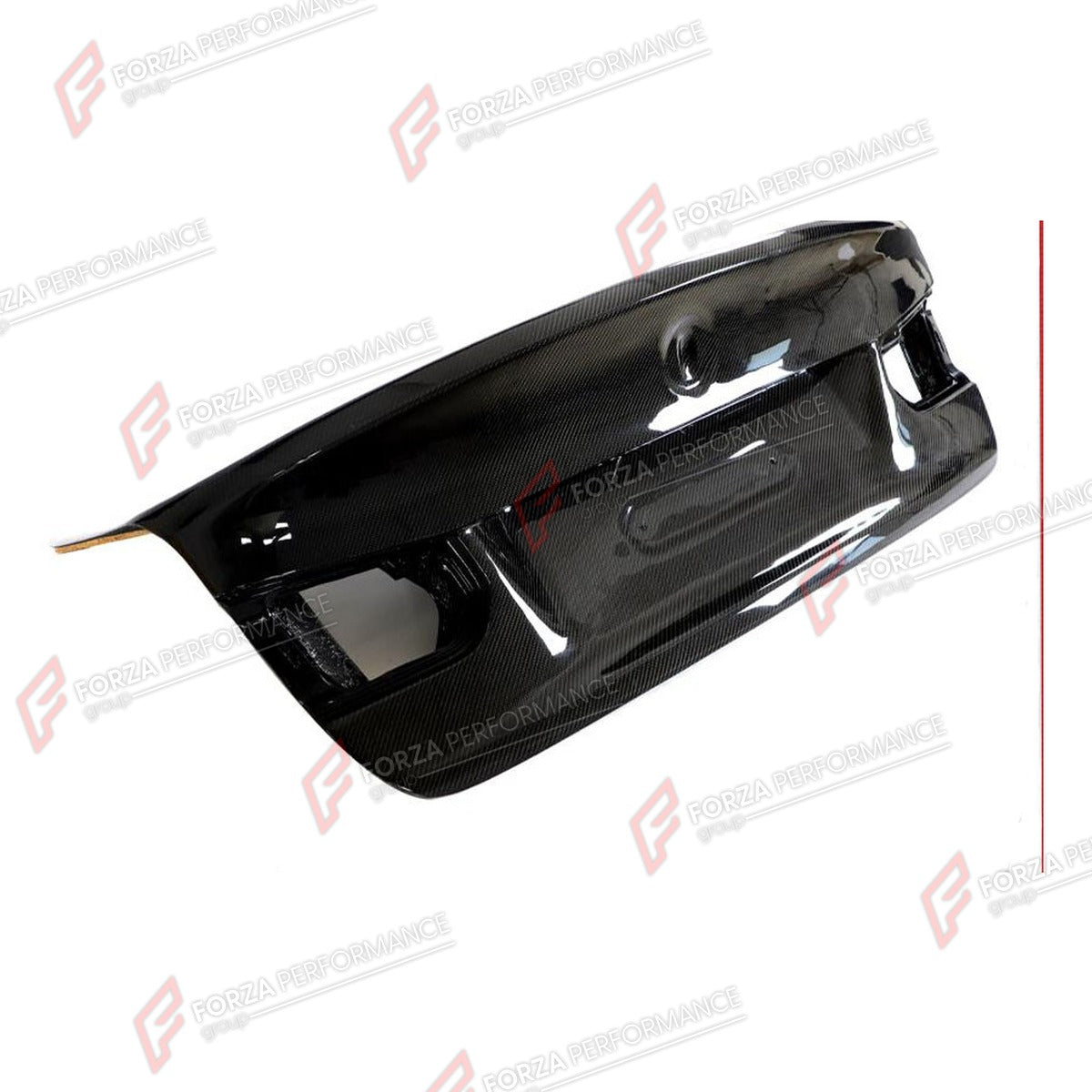 CARBON FIBER TRUNK LID for BMW 3 SERIES F30 M3 F80 2012 - 2018 FORZA PERFORMANCE Custom Fit
Set includes:

Trunk Lid
Material: Carbon Fiber

NOTE: Professional installation is required.

Why “Contact Us for Pricing”?
We don’t display fixed prices because our goal is to offer you the most competitive deal possible. Product costs often decrease over time, and by requesting a quote, you’ll receive our most up-to-date price on market.

SECURED PAYMENT METHODS
PayPal (+4.4% fee)
Visa / Mastercard / American Expr