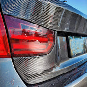 CARBON FIBER TRUNK LID for BMW 3 SERIES F30 M3 F80 2012 - 2018 FORZA PERFORMANCE Custom Fit
Set includes:

Trunk Lid
Material: Carbon Fiber

NOTE: Professional installation is required.

Why “Contact Us for Pricing”?
We don’t display fixed prices because our goal is to offer you the most competitive deal possible. Product costs often decrease over time, and by requesting a quote, you’ll receive our most up-to-date price on market.

SECURED PAYMENT METHODS
PayPal (+4.4% fee)
Visa / Mastercard / American Expr