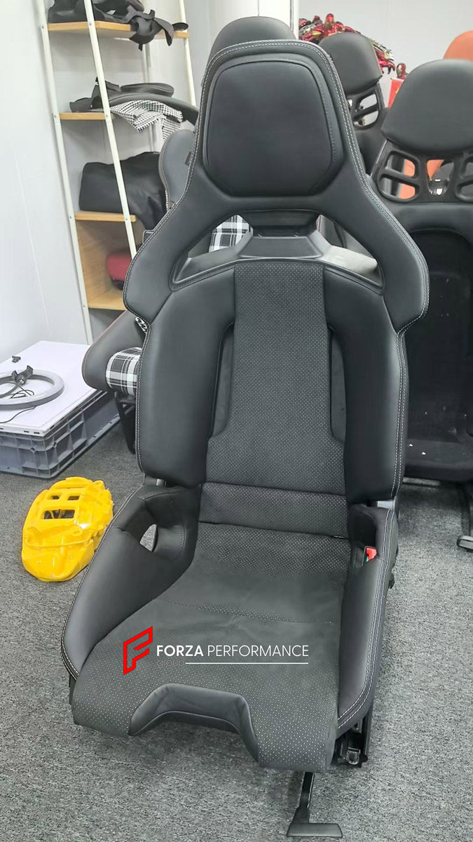 CARBON FOLDING BUCKET SEATS LWCB for PORSCHE 911 997.1 997.2 991.1 991.2 992.1 992.2 GT3 CARRERA TURBO

A single seat can be sold, purchasing a pair is not required.

All bucket seats photos on our website are real images of the actual product.

We produce custom carbon folding bucket seats for Porsche 911 997.1 997.2 991.1 991.2 992.1 992.2 GT3 Carrera Turbo. We offer fully customizable options.

Custom Options:

Cushion Inserts: Custom Design
Finishing Options: Alcantara, Leather, Cloth
Logo Options: Cust