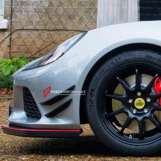CARBON FRONT BUMPER CANARDS for LOTUS EXIGE S2 S3 2004 - 2021

Set Include:

Front Bumper Canards

Material: Carbon


Note: Professional installation is required.

Why “Contact Us for Pricing”?

We don’t display fixed prices because our goal is to offer you the most competitive deal possible. Product costs often decrease over time, and by requesting a quote, you’ll receive our most up-to-date price on market.

SECURED PAYMENT METHODS&nbsp;
PayPal (+4.4% fee)
Visa / Mastercard / American Express (through Pay
