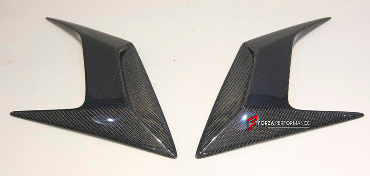Carbon Front Canard Air Diffuser for Lamborghini Huracan LP610
Set includes:

Front Canard Air Diffuser Fit
Material: Carbon

NOTE: Professional installation is required.