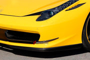 Carbon Front Canard for Ferrari 458 Italia Spider AN001S
Set includes:

Front Canard
Material: Carbon

NOTE: Professional installation is required.