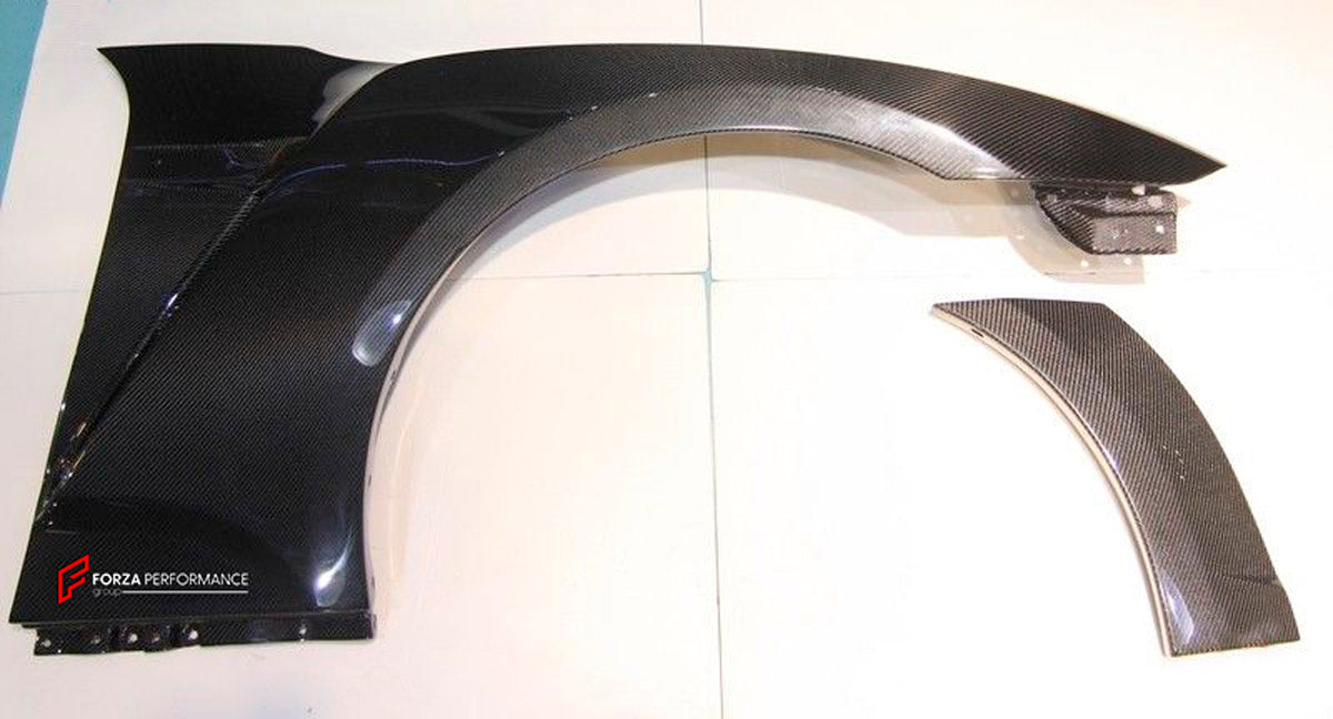 Carbon Front Fender for Nissan GT-R R35
Set includes:

Front Fender
Material: Carbon

NOTE: Professional installation is required.