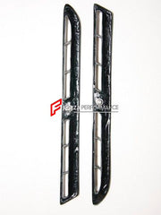 CARBON FRONT FENDER AIR VENTS for NISSAN GT-R R35 2008 - 2014

Set includes:
Front Fender

Material: Carbon

NOTE: Professional installation is required.