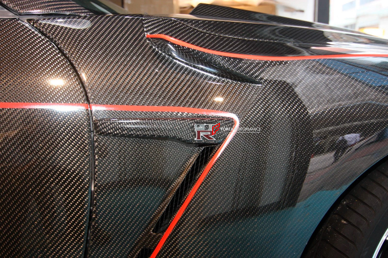 CARBON FRONT FENDER TRIMS for NISSAN GTR R35 2016 - 2023
Set includes:

Front Fender Trims
Material: Carbon Fiber

NOTE: Professional installation is required

Why “Contact Us for Pricing”?
We don’t display fixed prices because our goal is to offer you the most competitive deal possible. Product costs often decrease over time, and by requesting a quote, you’ll receive our most up-to-date price on market.

SECURED PAYMENT METHODS 
PayPal (+4.4% fee)
Visa / Mastercard / American Express (through PayPal)
Bank 