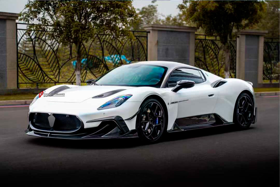 CARBON FRONT FENDER AIR VENT TRIMS for MASERATI MC20 2020+

Set includes:

Front Fender Air Vent Trims

Material: Carbon Fiber

Note: Professional installation is required