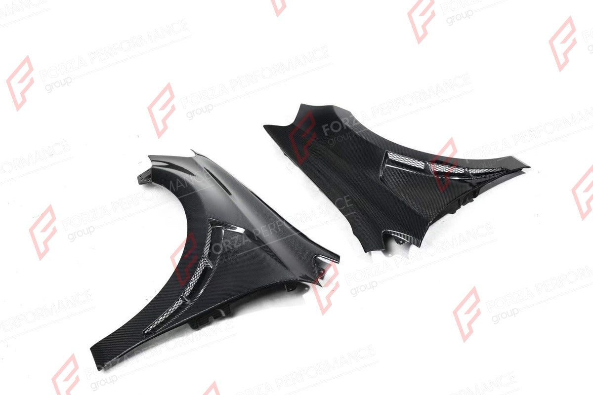 CARBON FRONT FENDERS for VOLKSWAGEN POLO MK5 2009 - 2015

Set includes:
Front Fenders

Material: Carbon

NOTE: Professional installation is required.