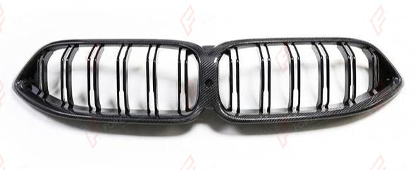 CARBON FRONT GRILLE for BMW M8 F91 F92 F93 PRE LCI 2019 - 2022