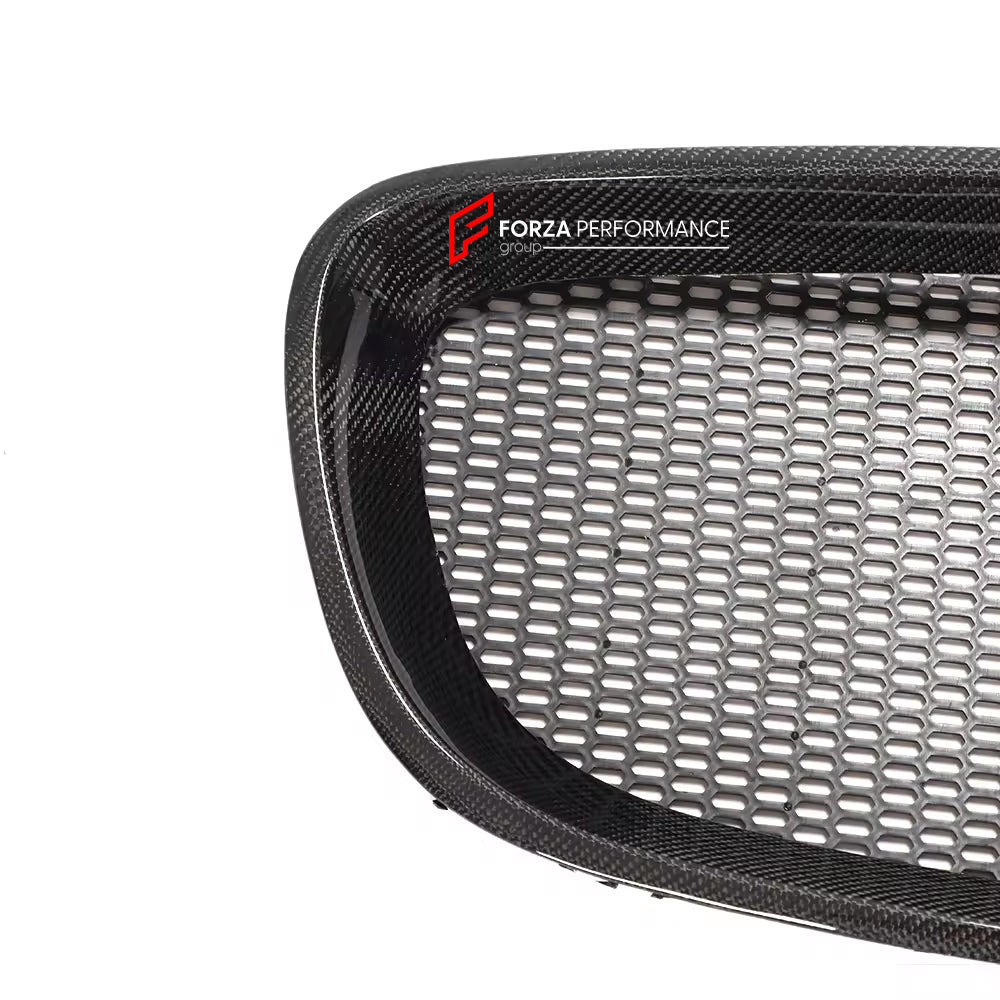 CARBON FRONT GRILLE for JAGUAR F-TYPE 2013 - 2016

Set includes:


Front Grille

Material: Carbon Fiber

NOTE: Professional installation is required.