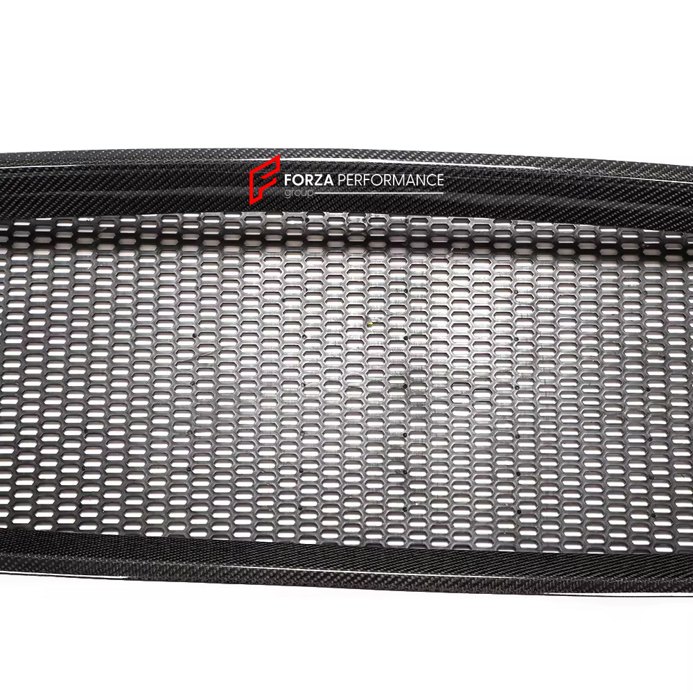 CARBON FRONT GRILLE for JAGUAR F-TYPE 2013 - 2016

Set includes:


Front Grille

Material: Carbon Fiber

NOTE: Professional installation is required.