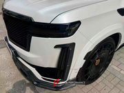 FORZA PERFORMANCE CARBON FRONT LIP AND FRONT BUMPER TRIMS for CADILLAC ESCALADE 2021 - 2024 custom fit MANSORY