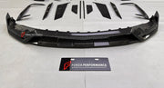 FORZA PERFORMANCE CARBON FRONT LIP AND FRONT BUMPER TRIMS for CADILLAC ESCALADE 2021 - 2024 custom fit MANSORY