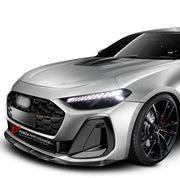 Carbon Front Lip for AUDI A5 S5 B10 2024+
Set includes:

Front Lip
Material: Carbon

NOTE: Professional installation is required.