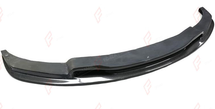 CARBON FRONT LIP for BMW 3 SERIES F30 2012 - 2018 V Style
Set includes:

Front Lip
Material: Carbon

NOTE: Add-on type - installs over the original part. Professional installation is required.