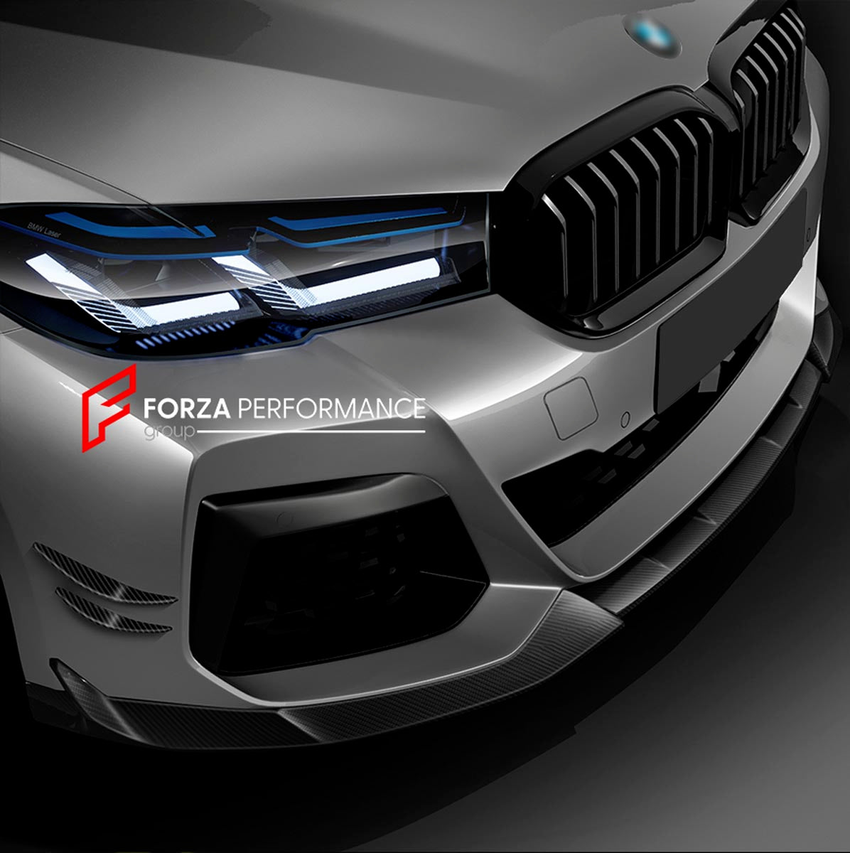 Carbon Front Lip for BMW 5 SERIES G30 LCI 530i 530e 540i M550i xDrive 2021 - 2023
Set includes:

Front Lip
Material: Carbon

NOTE: Professional installation is required.