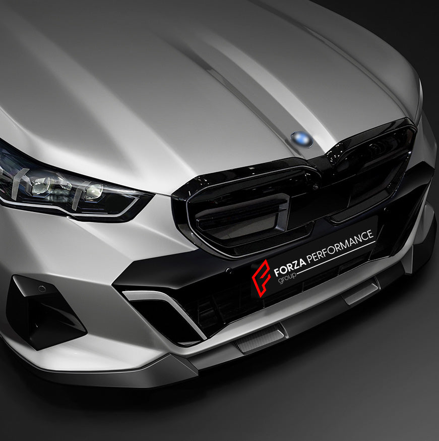 Carbon Front Lip for BMW 5 SERIES G60 G90 2023+
Set includes:

Front Lip
Material: Carbon

NOTE: Professional installation is required.