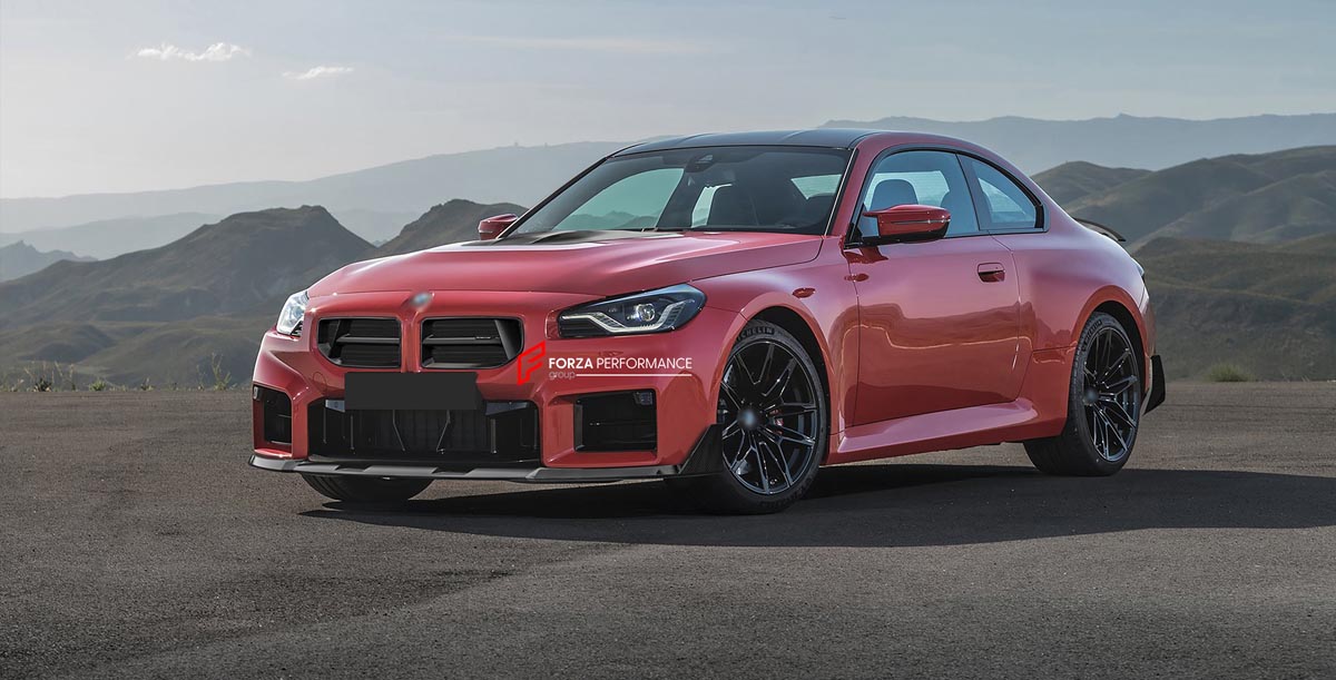 Carbon Front Lip for BMW M2 G87 2023+
Set includes:

Front Lip
Material: Carbon

NOTE: Professional installation is required.

