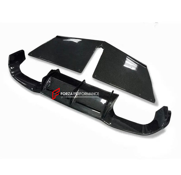 CARBON FIBER REAR DIFFUSER MTC STYLE FOR BMW M2/M2C F87 2017-2021